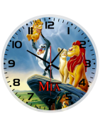 Disney Lion King personalised glass wall clock