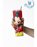 Mickey Mouse Skinny Tumbler: Disney Magic On-The-Go