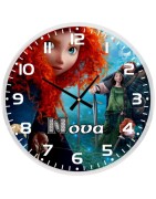 Disney Princess Merida Wall Clocks