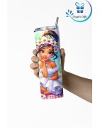 Disney Princess Tiana Skinny Tumblers