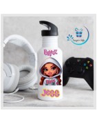 Bratz Girls 20oz Straw Bottles - Stylish bottles for Fans