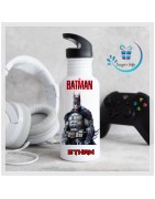 DC Batman 20oz Straw Bottles - Hydrate Heroically