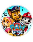 Paw Patrol Team Wall Clocks